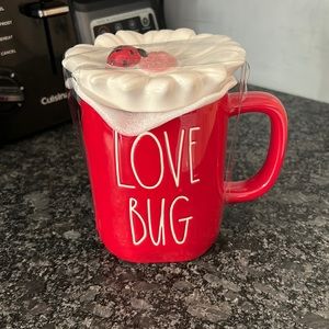 RAE DUNN LOVE BUG MUG🐞❤️